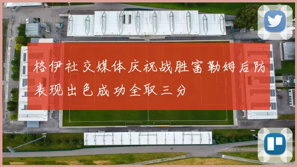 格伊社交媒体庆祝战胜富勒姆后防表现出色成功全取三分